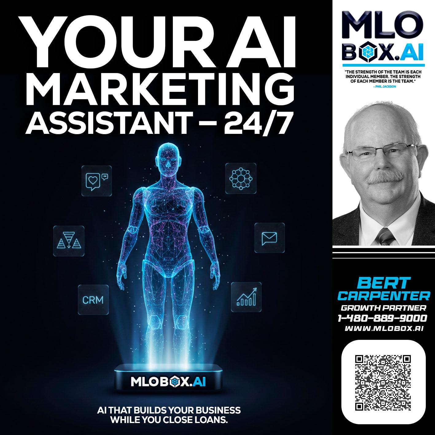 YOUR AI MARKETING - Bert Carpenter -Certified Mortgage Consultant