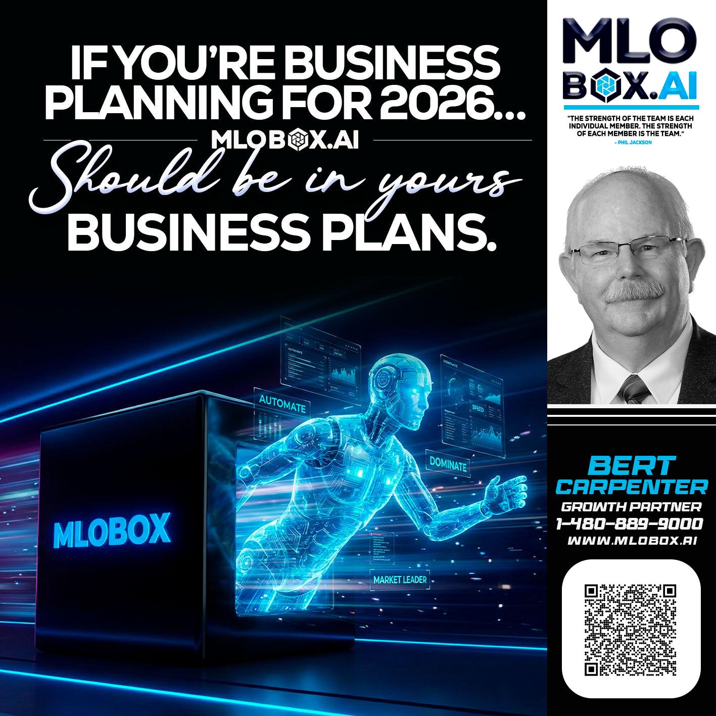 IF YOU - Bert Carpenter -Certified Mortgage Consultant