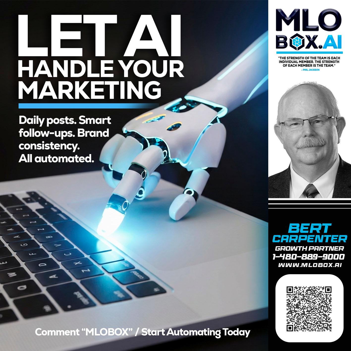 LET AI - Bert Carpenter -Certified Mortgage Consultant